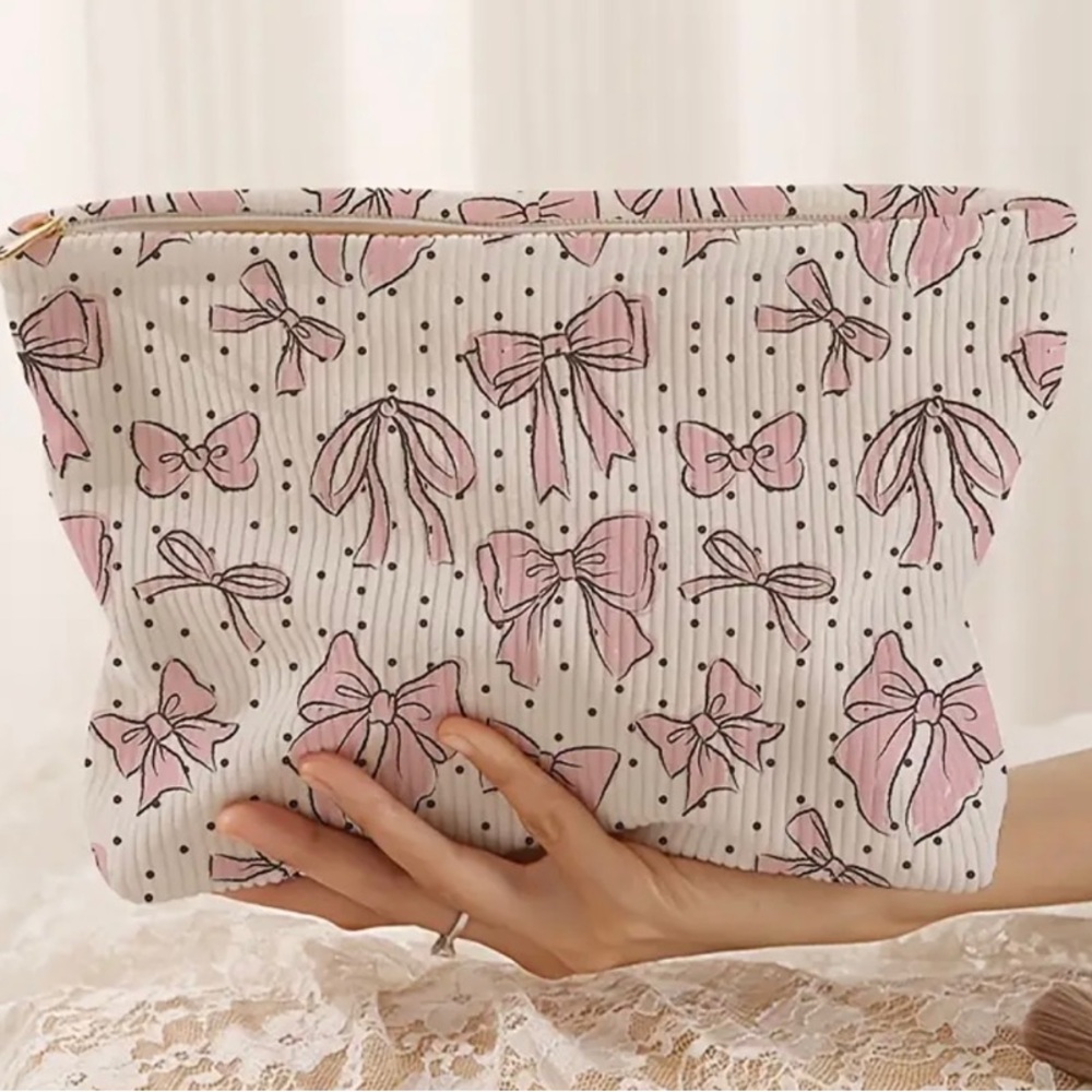 Corduroy Bow Bag